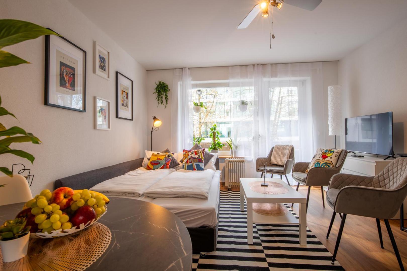 Special Primero Picasso Apartment Basel, Bahnhof Grossbasel 10-Star ภายนอก รูปภาพ