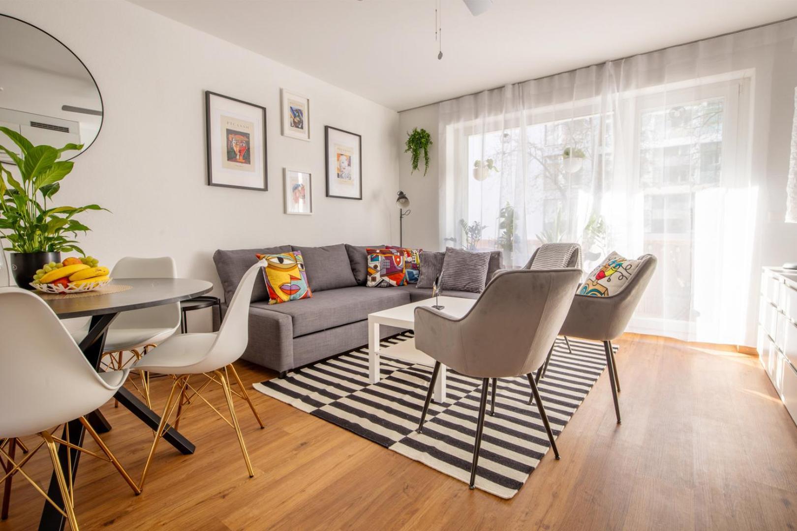 Special Primero Picasso Apartment Basel, Bahnhof Grossbasel 10-Star ภายนอก รูปภาพ